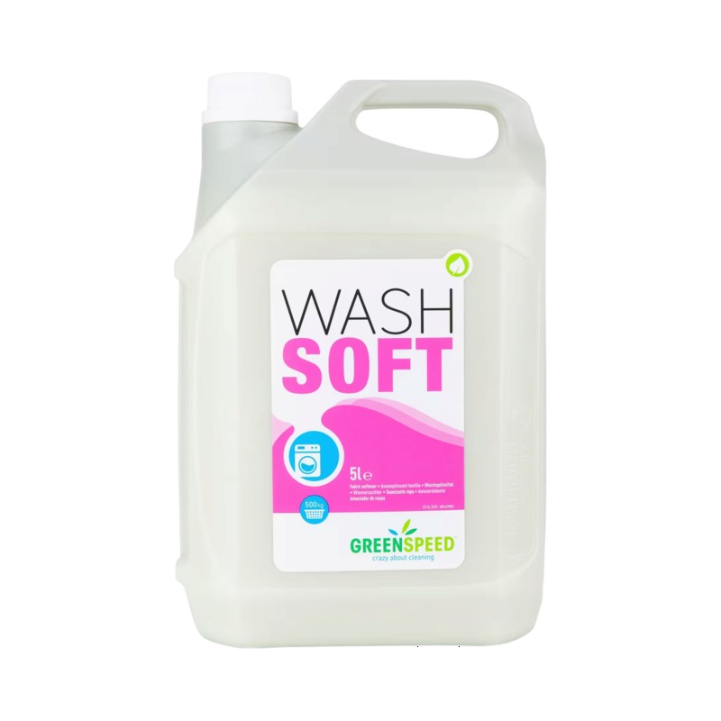 Wash Soft - Assouplissant textiles - Parfum floral - 5L